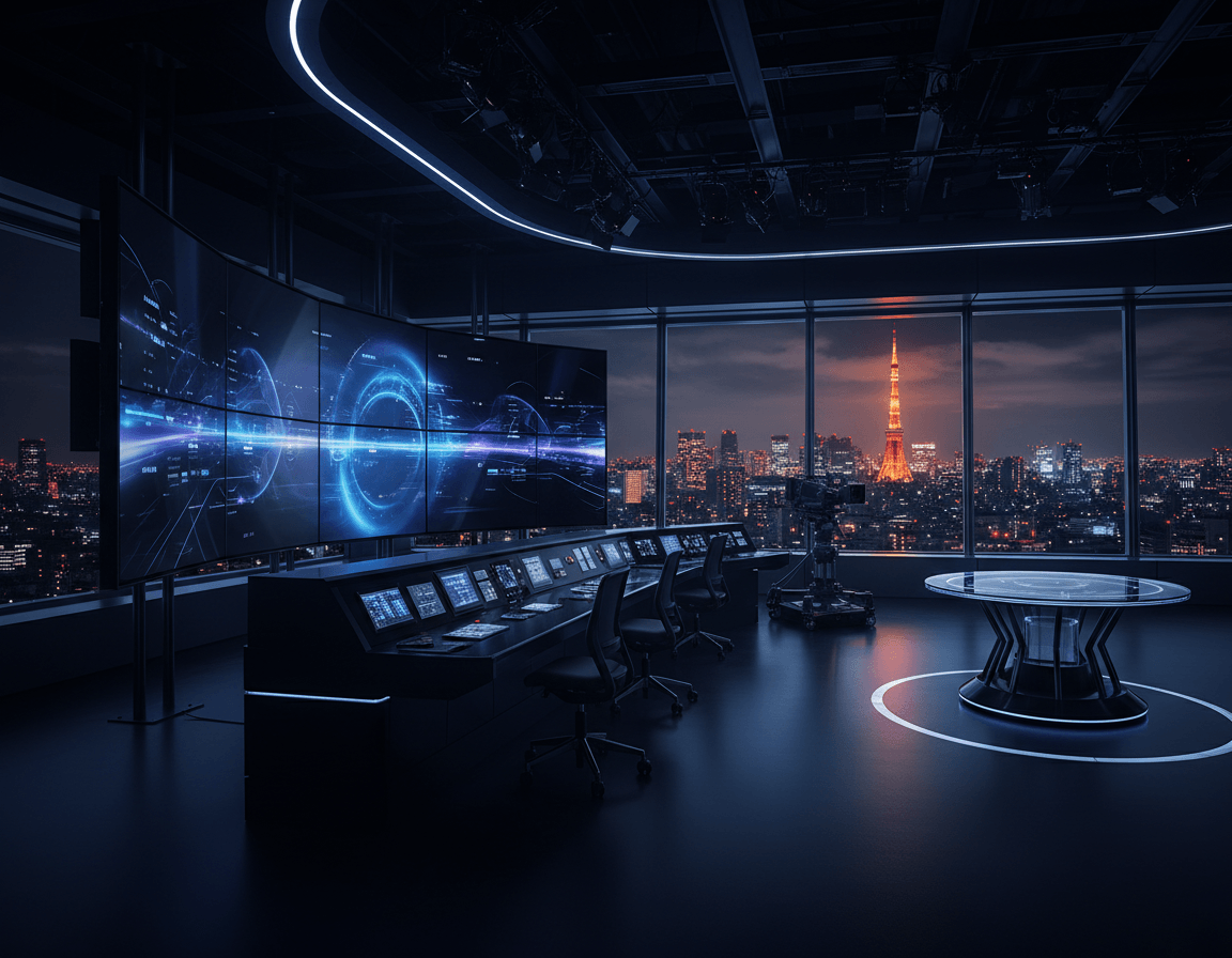 NHK World Premium studio